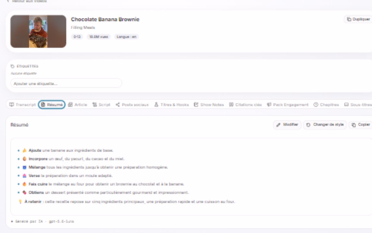 Content kit in VidiaFlow